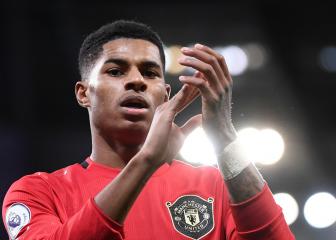 Man Utd's Rashford makes gesture to frontline workers