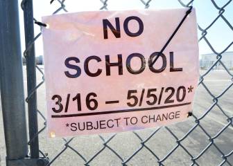 Which US states could re-open schools first?