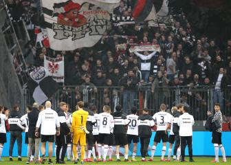 Eintracht Frankfurt warn fans to stay away from stadium