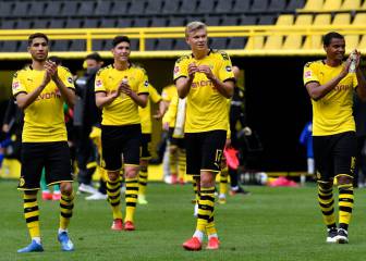 Haaland on target as Dortmund rout Schalke to close gap