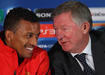 Nani admits he was afraid of Sir Alex Ferguson