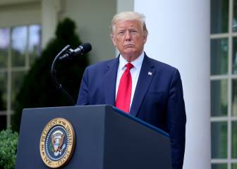 Twitter adds fact check button to Donald Trump's account