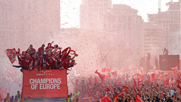 liverpool champions league parade