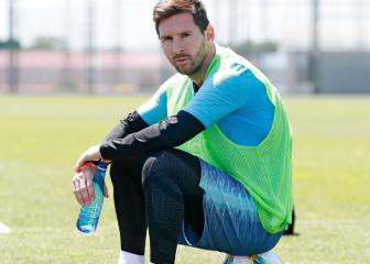 Messi quadriceps injury keeps him out of training again