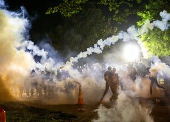 Tear gas banned in war but not from George Floyd protests