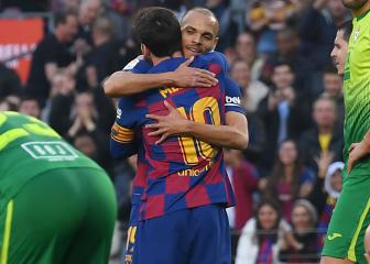 Braithwaite inspired by Messi and glad Luis Suárez is back