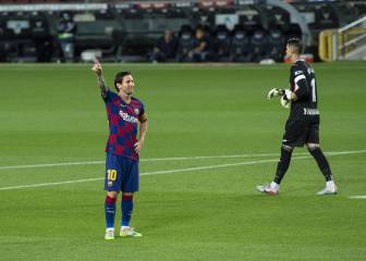 Ansu Fati and Messi put Barça five points clear