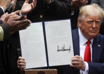 Trump signs executive order to reform police brutality