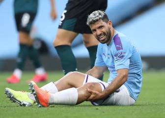 Aguero to travel to Barcelona for assessment on knee injury