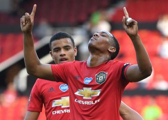 Martial scores Man Utd's first Premier League hat-trick in seven years