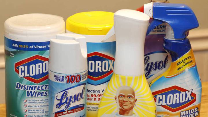 Can Lysol remove coronavirus from surfaces?