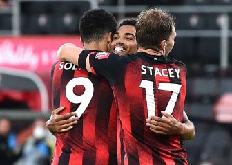 Leicester capitulate as Bournemouth stay alive in relegation scrap