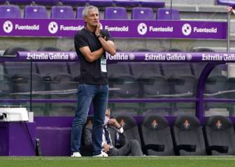 Setién unsure if he will still be Barcelona coach next month