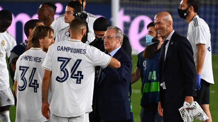 This title win will go down in history claims Florentino Perez