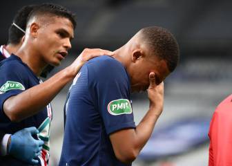 Mbappé a doubt for Champions League after Coupe final injury