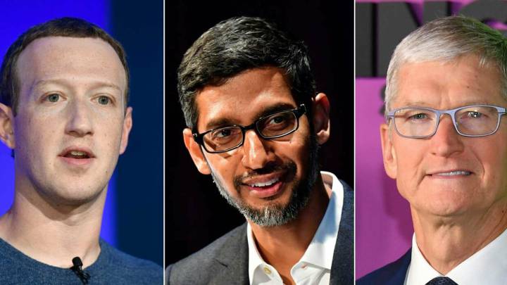 Jeff Bezos, Zuckerberg, Pichai and Tim Cook testify to US Congress