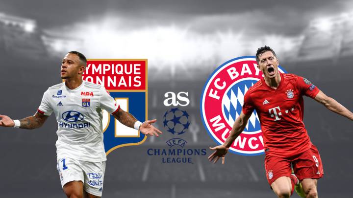 Lyon - Bayern Munich live online: Champions League semi-final 2019/20