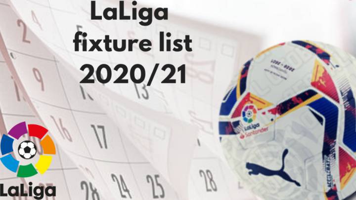 mengsel achter Vaak gesproken LaLiga 2020/21 fixture list draw: how and where to watch - times, TV, online  - AS.com