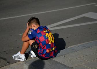 No-show: Lionel Messi fails to appear for Barcelona training