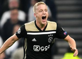Man Utd sign Real Madrid target Van de Beek from Ajax