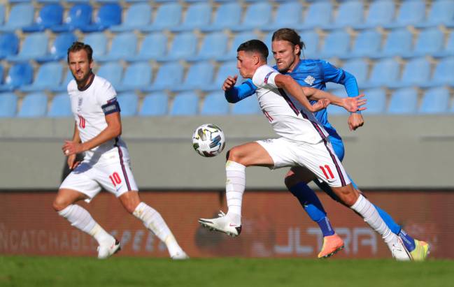 Phil Foden Toasts England Debut With Win Over Iceland As Com