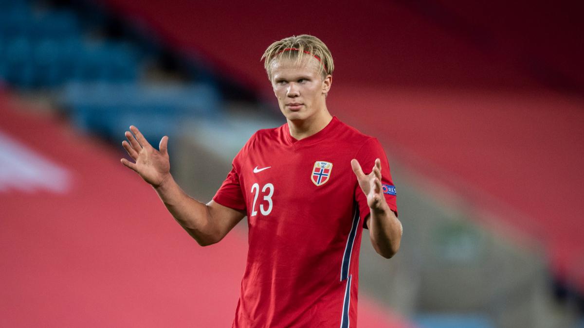 Haaland at 20 compares to Messi & Ronaldo, claims Norway coach