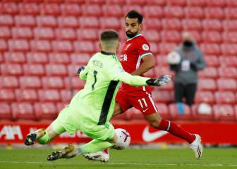 Salah treble helps champions see off feisty Leeds