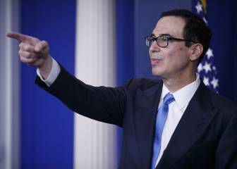 What did Mnuchin say about US deficit?