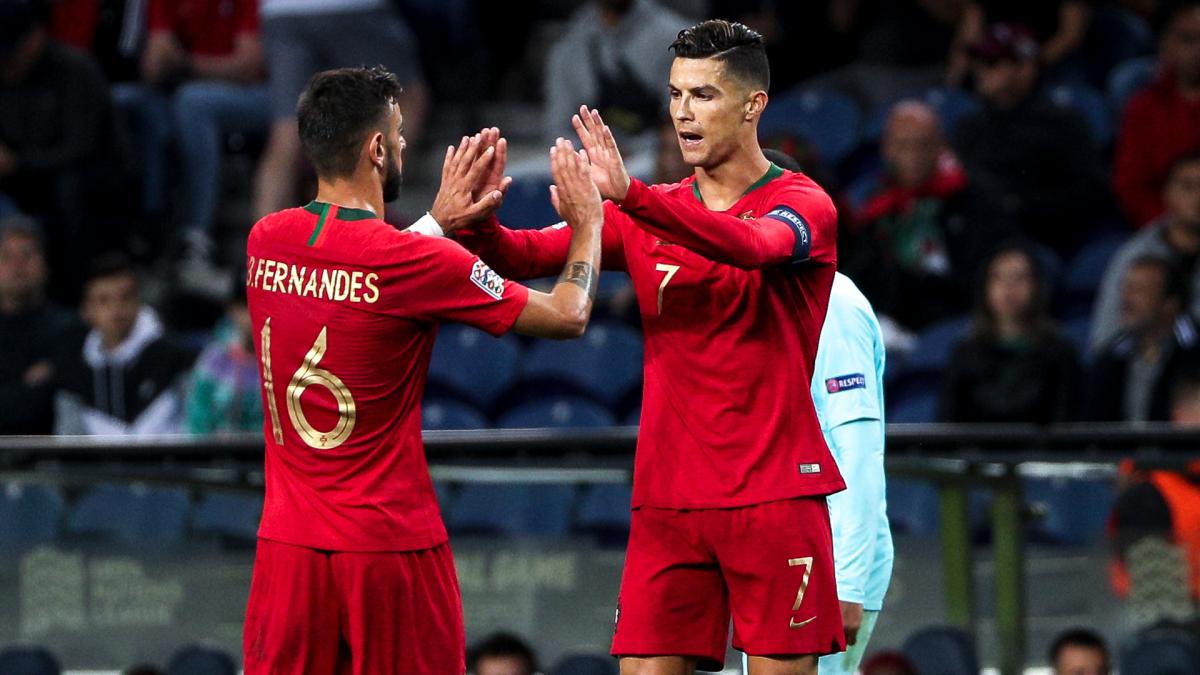 Bruno Fernandes I Can Boost Cristiano Ronaldo S Record Bid As Com