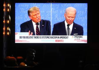 What did Trump say about vote by mail in debate against Biden?