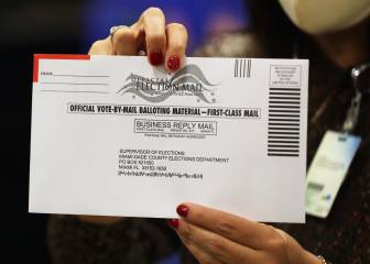 How many people are actually voting by mail? 