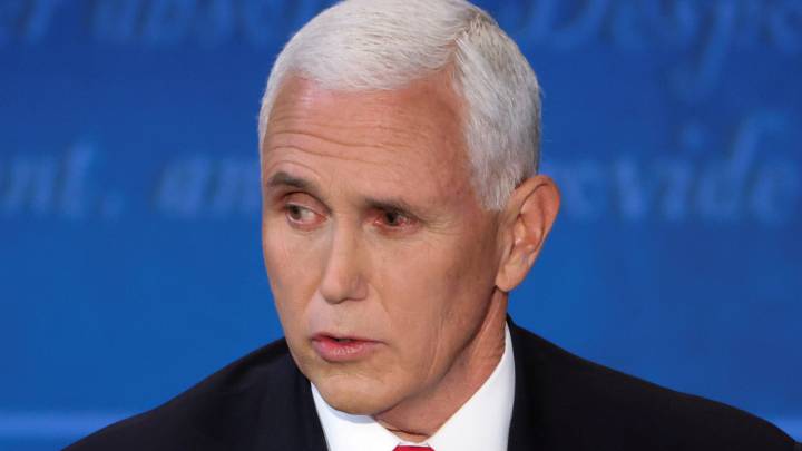 Pence at the VP debate: is pink eye a symptom of Covid-19?