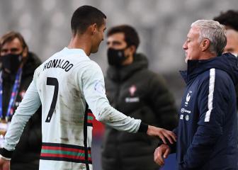 Deschamps delighted to keep Ronaldo quiet in goalless draw