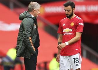 Fernandes responds to reports about Solskjaer bust-up