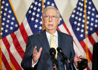 Why is McConnell advising against a second stimulus deal?