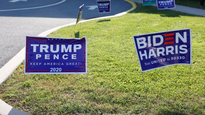 What is a 'contingent election' and what happens if the Biden-Trump vote ends in a tie?