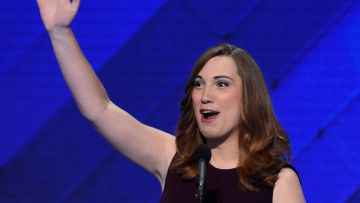 Who is Sarah McBride, the first transgender state senator in the US?