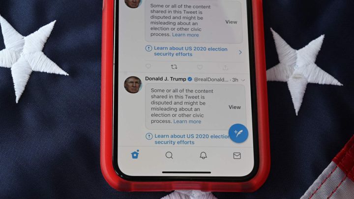 What has Trump tweeted since Biden won US presidential election 2020?