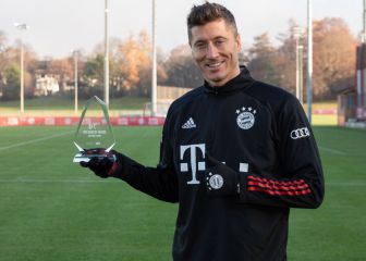 Lewandowski: “It’s an honour to be the first winner of the AS / WFS Player of the Year”