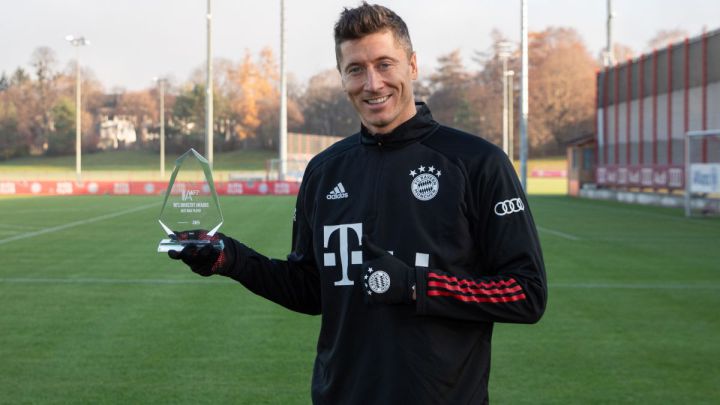 Lewandowski: “It’s an honour to be the first winner of the AS / WFS Player of the Year”
