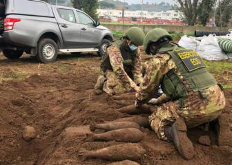 Roma bomb scare: WWII devices found at Trigoria