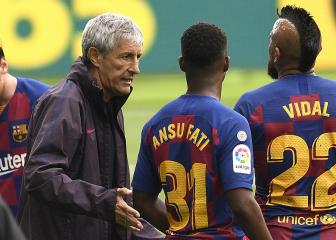 Barcelona have yet to call to tell me I'm dismissed claims Setien