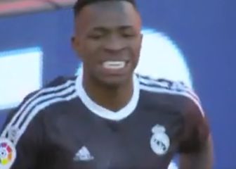 Vinicius so close to the opener