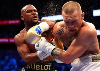 When was Mayweather's last boxing match?