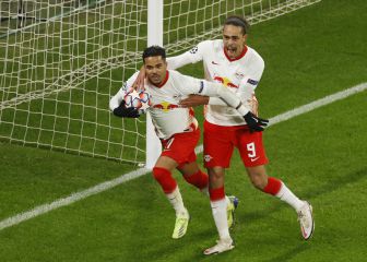 Leipzig survive late rally to dump Utd out of Champions League