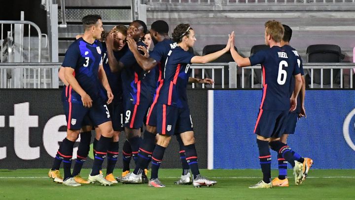 El Salvador was no match for the United States in the last friendly of the year