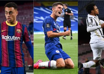 US players in the UEFA Champions League last 16