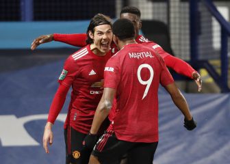United set to face City in semi-final after late win over Everton