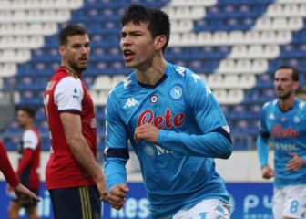 Hirving Lozano starts the year by scoring for Napoli in Serie A