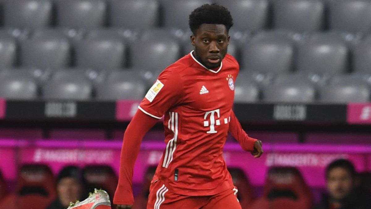 Alphonso Davies named in L'Equipe's 2020 World XI - AS.com